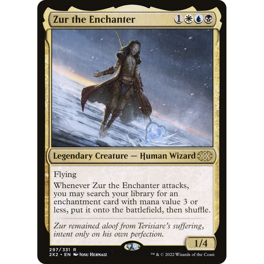 Zur the Enchanter (2X2-297) - Double Masters 2022 Foil