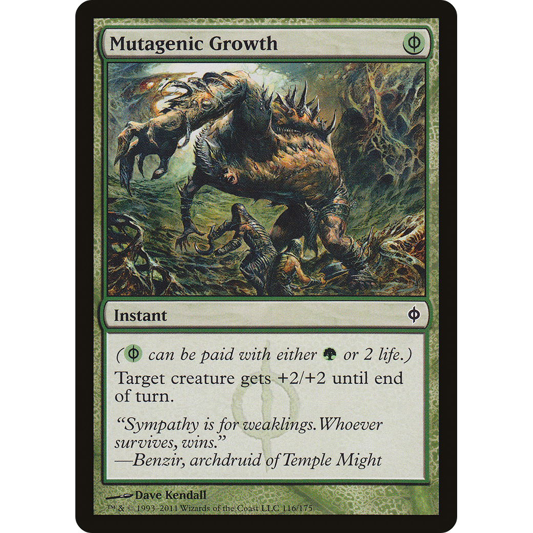 Mutagenic Growth (NPH-116) - New Phyrexia Foil