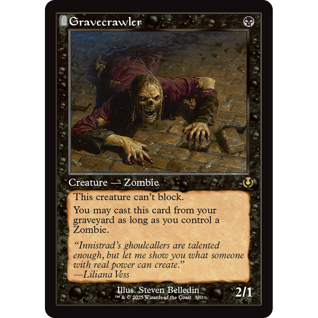 Gravecrawler (INR-380) - Innistrad Remastered Foil
