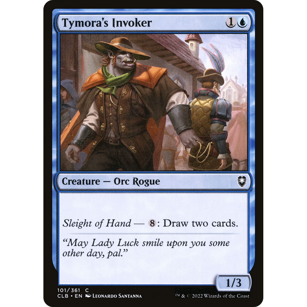 Tymora's Invoker (CLB-101) - Commander Legends: Battle for Baldur's Gate Foil