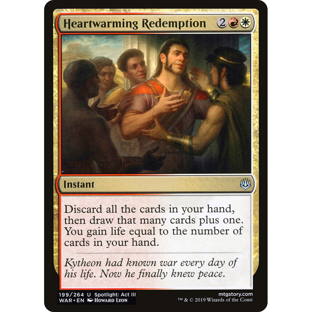 Heartwarming Redemption (WAR-199) - War of the Spark Foil