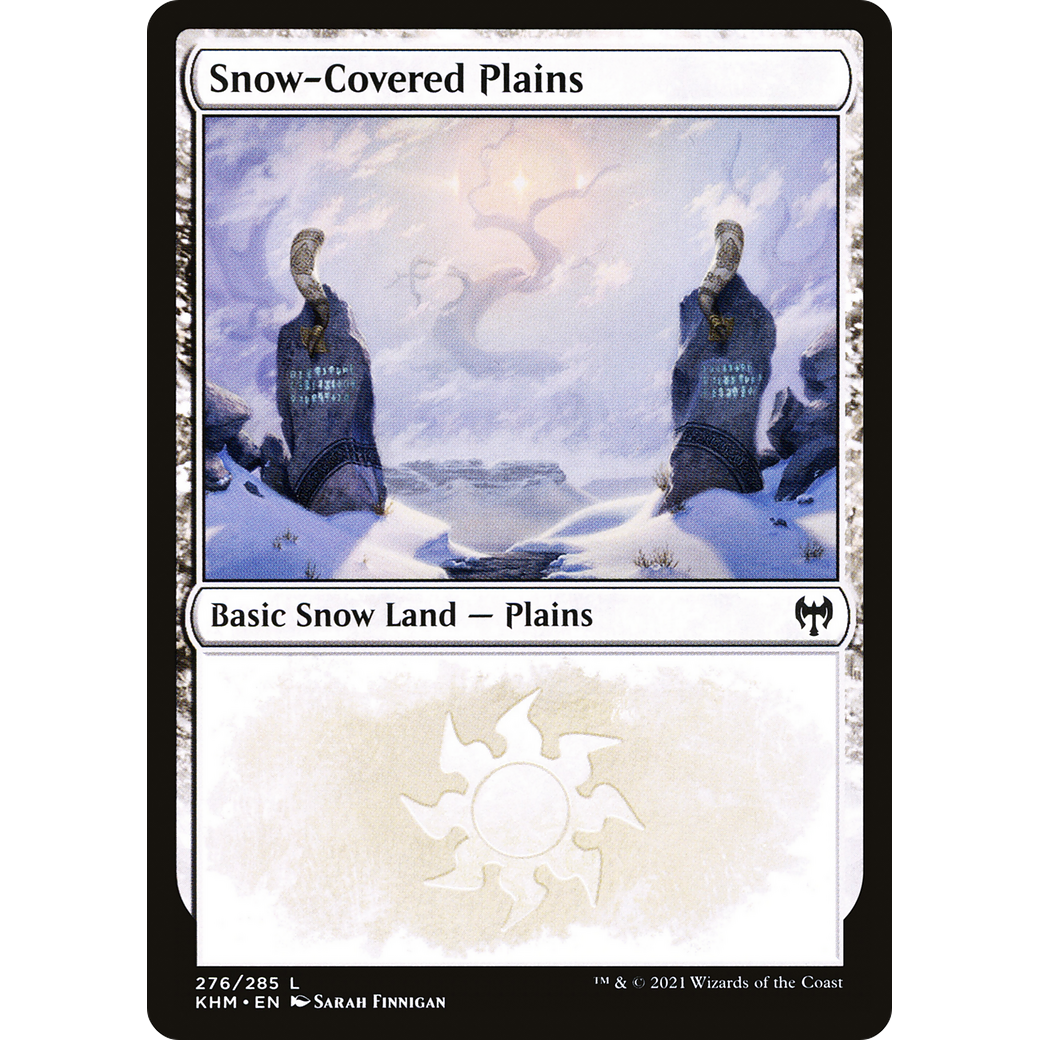 Snow-Covered Plains (276) (KHM-276) - Kaldheim: (snow) Foil