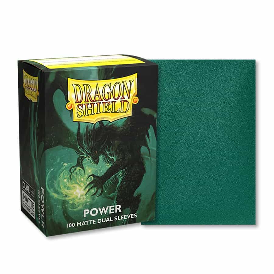 Dragon Shield: Power Matte Dual Sleeves 100ct