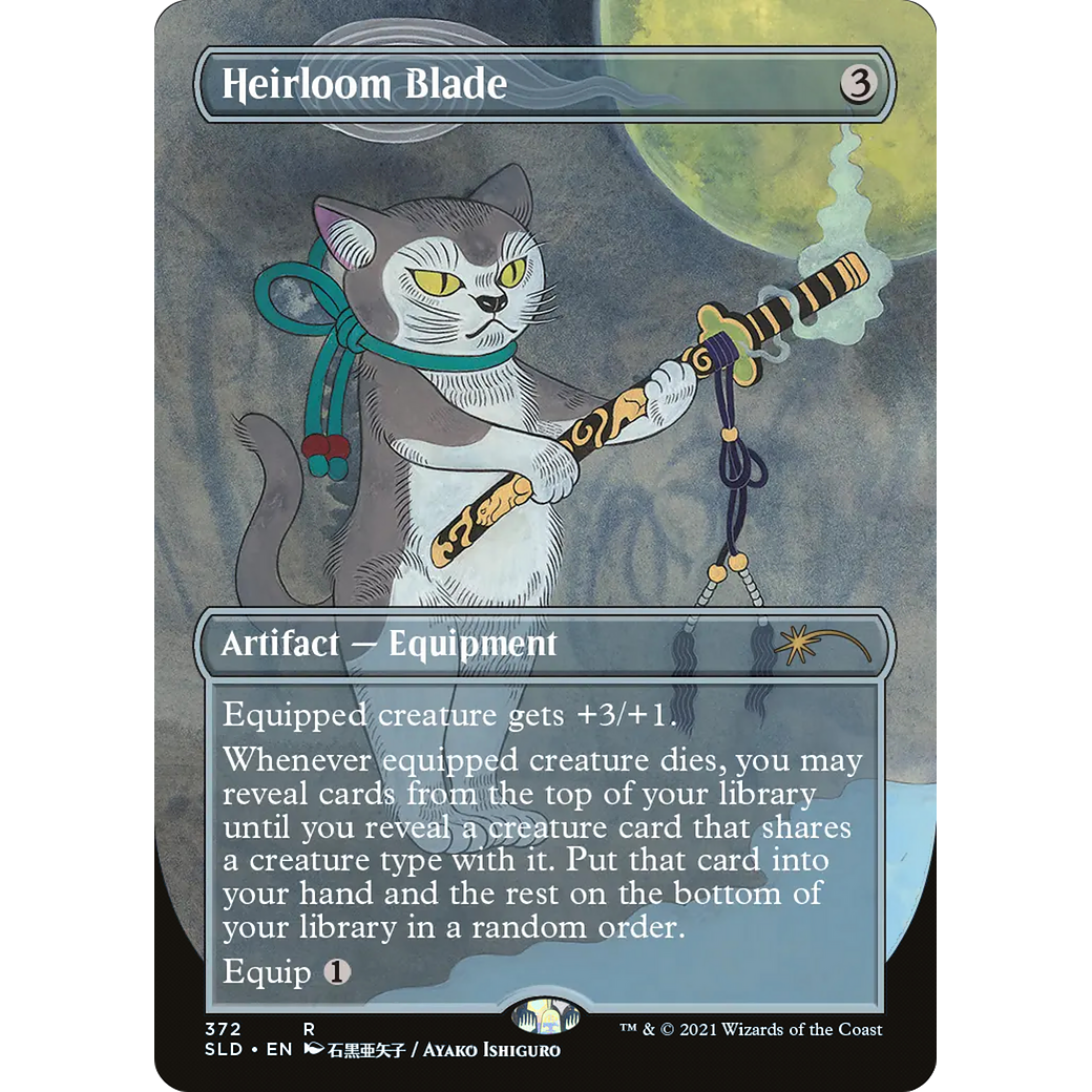 Heirloom Blade (SLD-372) - Secret Lair Drop (Borderless)