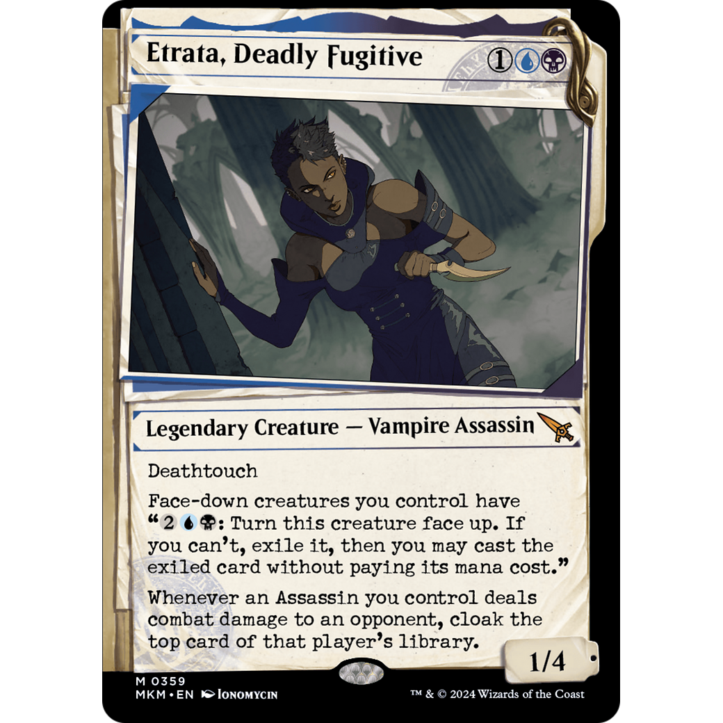 Etrata, Deadly Fugitive (MKM-359) - Murders at Karlov Manor: (Showcase)