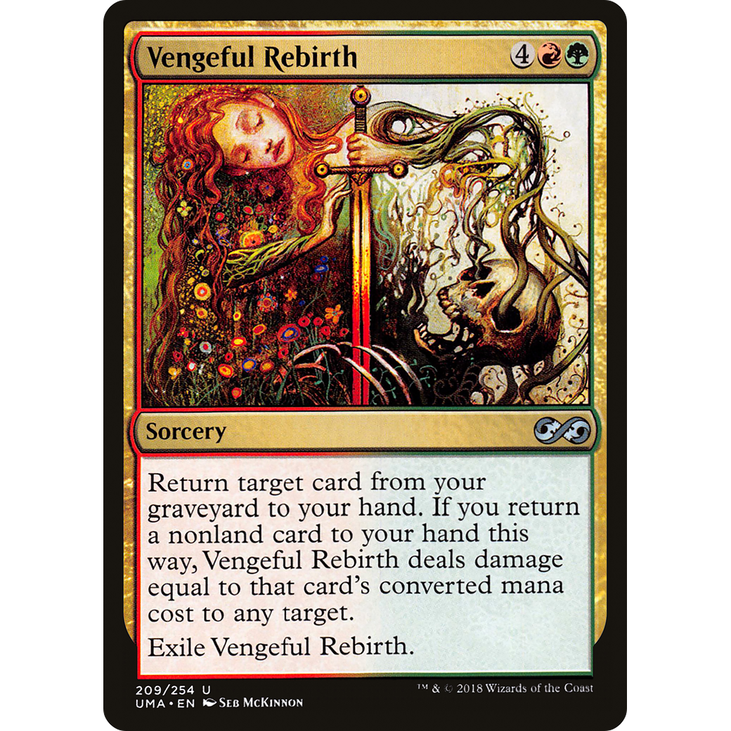 Vengeful Rebirth (UMA-209) - Ultimate Masters Foil