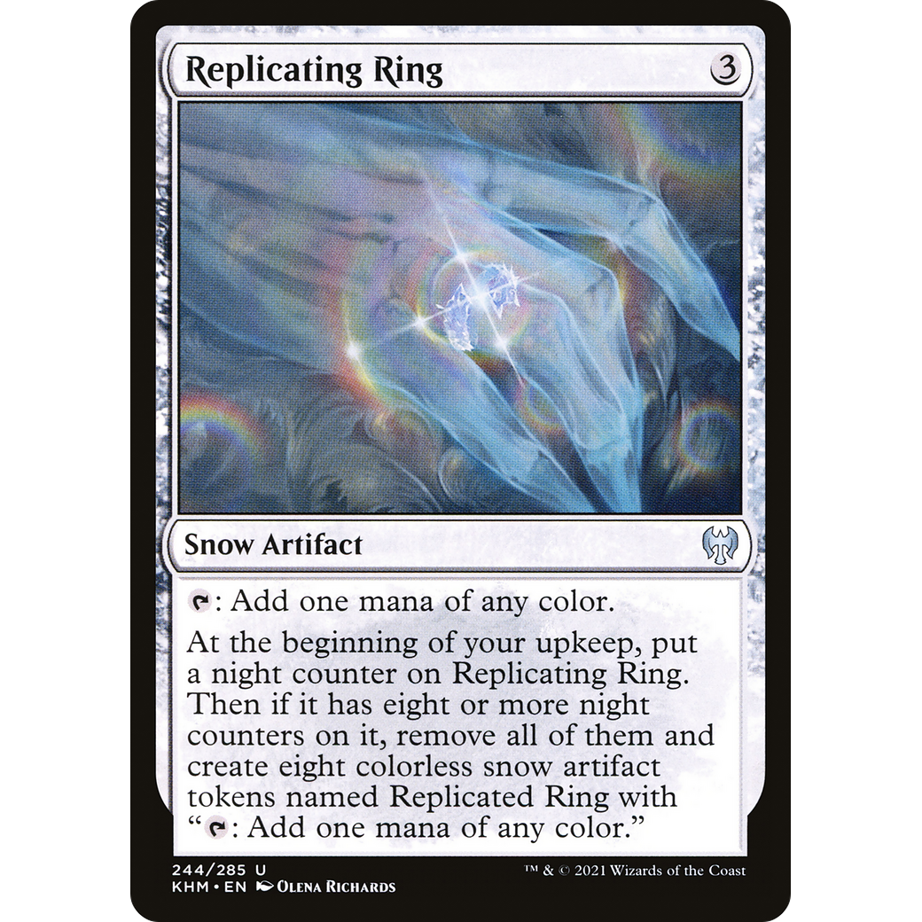 Replicating Ring (KHM-244) - Kaldheim: (snow) Foil