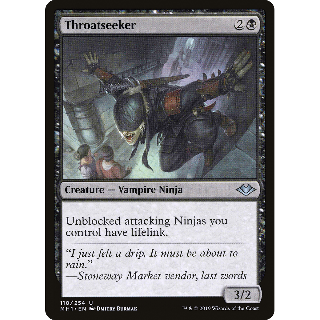 Throatseeker (MH1-110) - Modern Horizons Foil