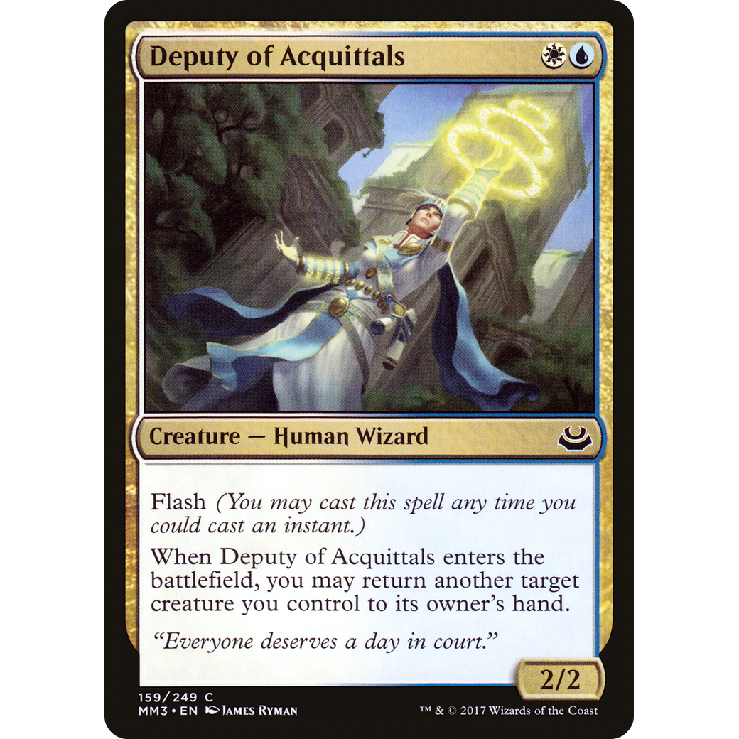 Deputy of Acquittals (MM3-159) - Modern Masters 2017