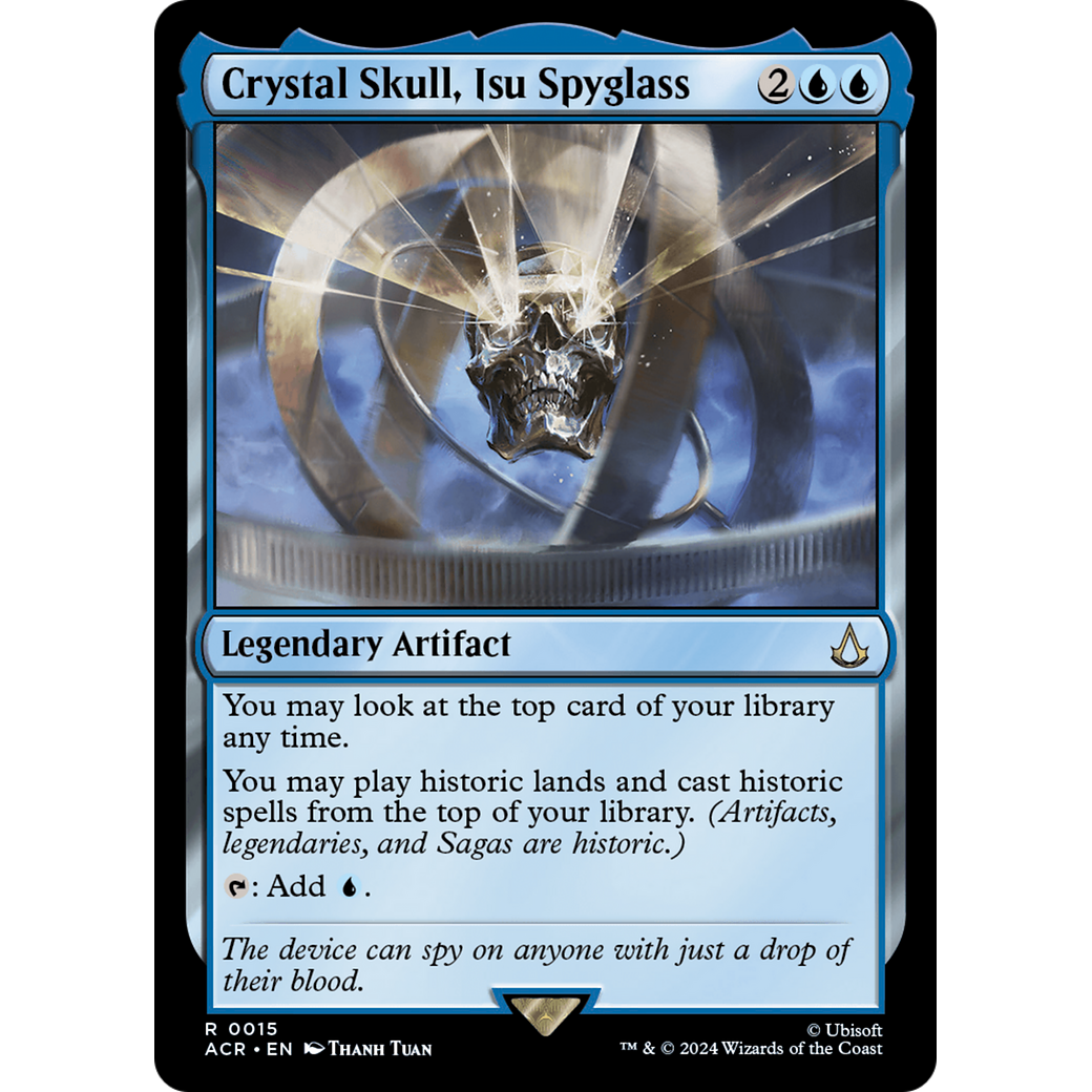 Crystal Skull, Isu Spyglass (ACR-015) - Assassin's Creed