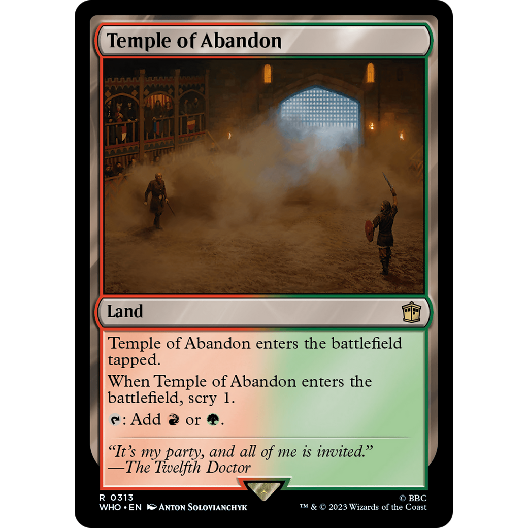 Temple of Abandon (WHO-313) - Doctor Who
