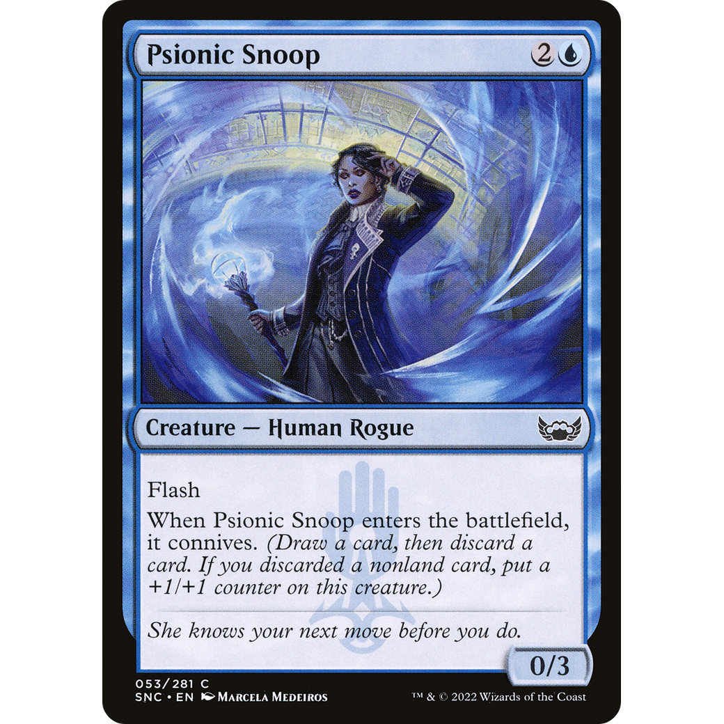 Psionic Snoop (SNC-053) - Streets of New Capenna