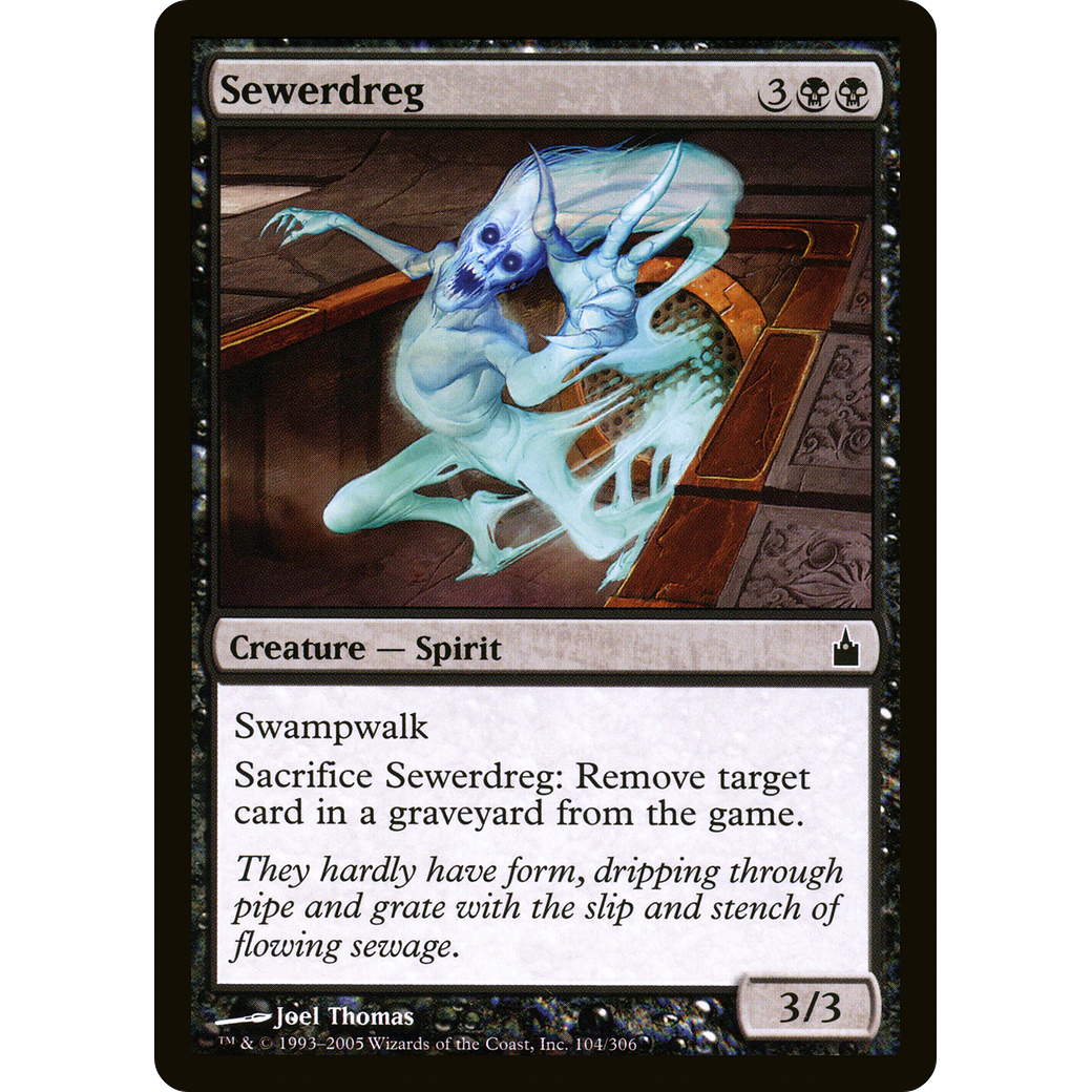 Sewerdreg (RAV-104) - Ravnica: City of Guilds Foil