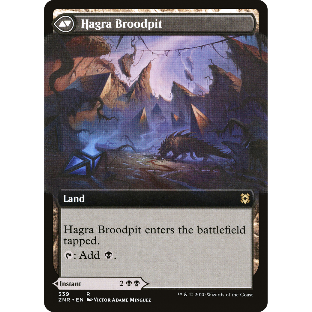 Hagra Mauling (Extended Art) (ZNR-339) - Zendikar Rising: (Extended Art)