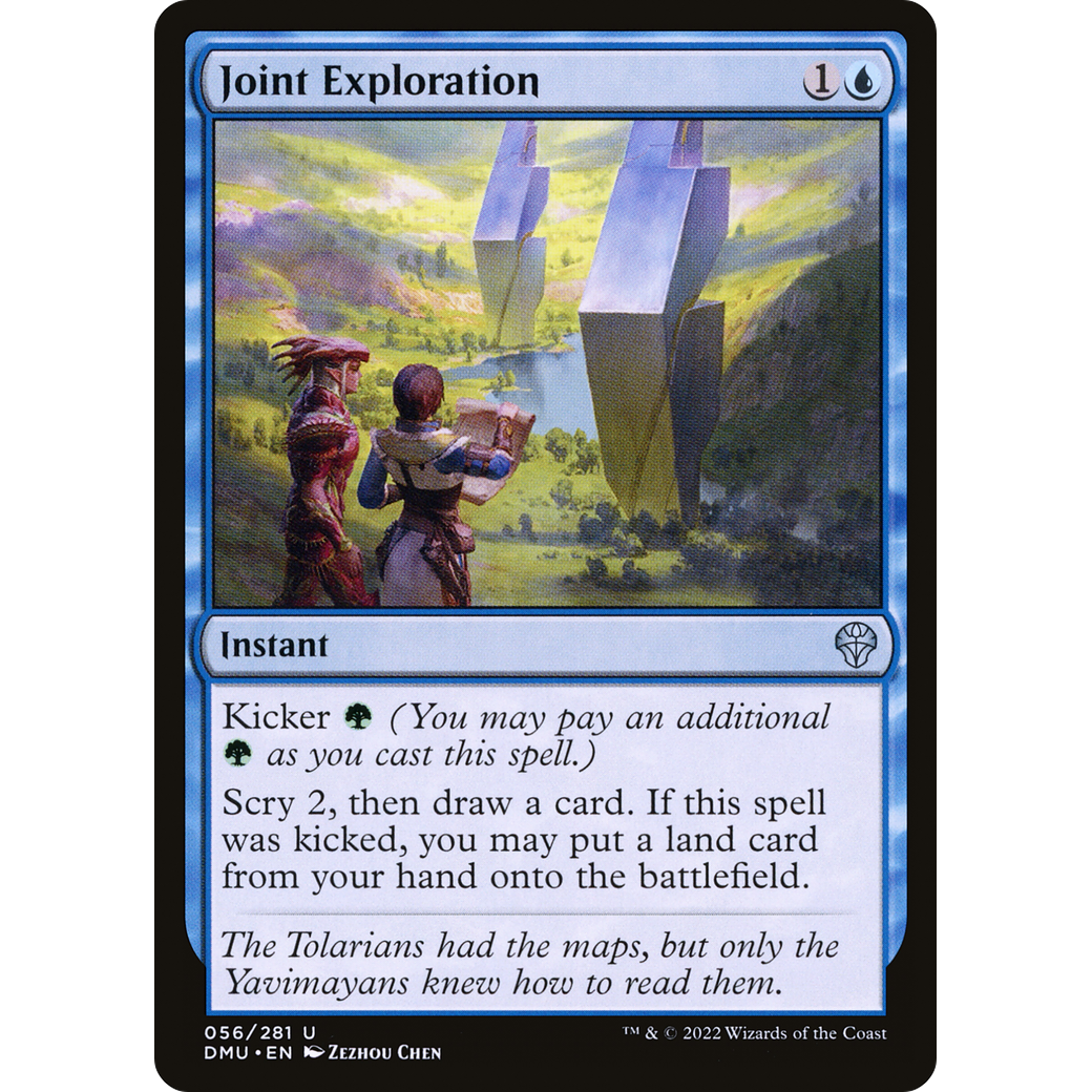 Joint Exploration (DMU-056) - Dominaria United Foil