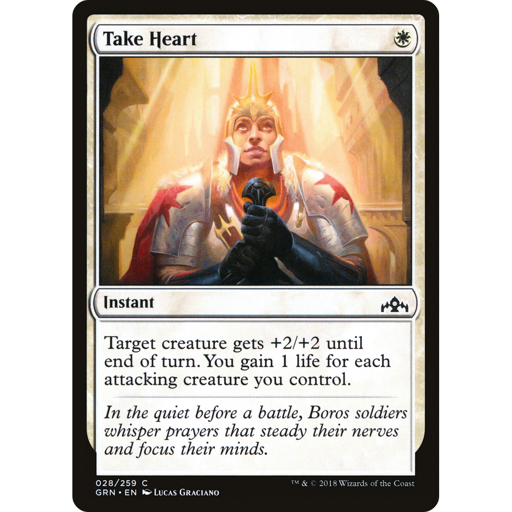 Take Heart (GRN-028) - Guilds of Ravnica Foil