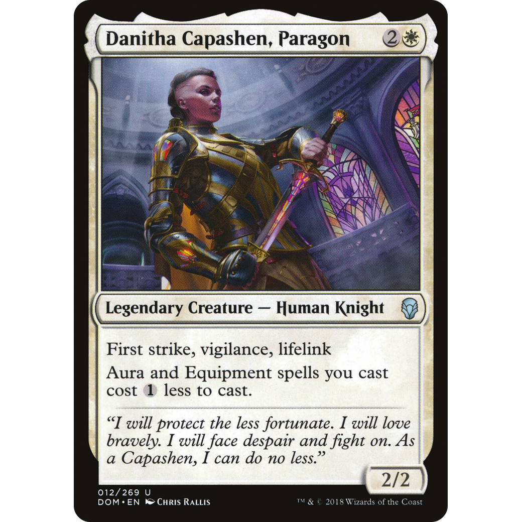 Danitha Capashen, Paragon (DOM-012) - Dominaria Foil
