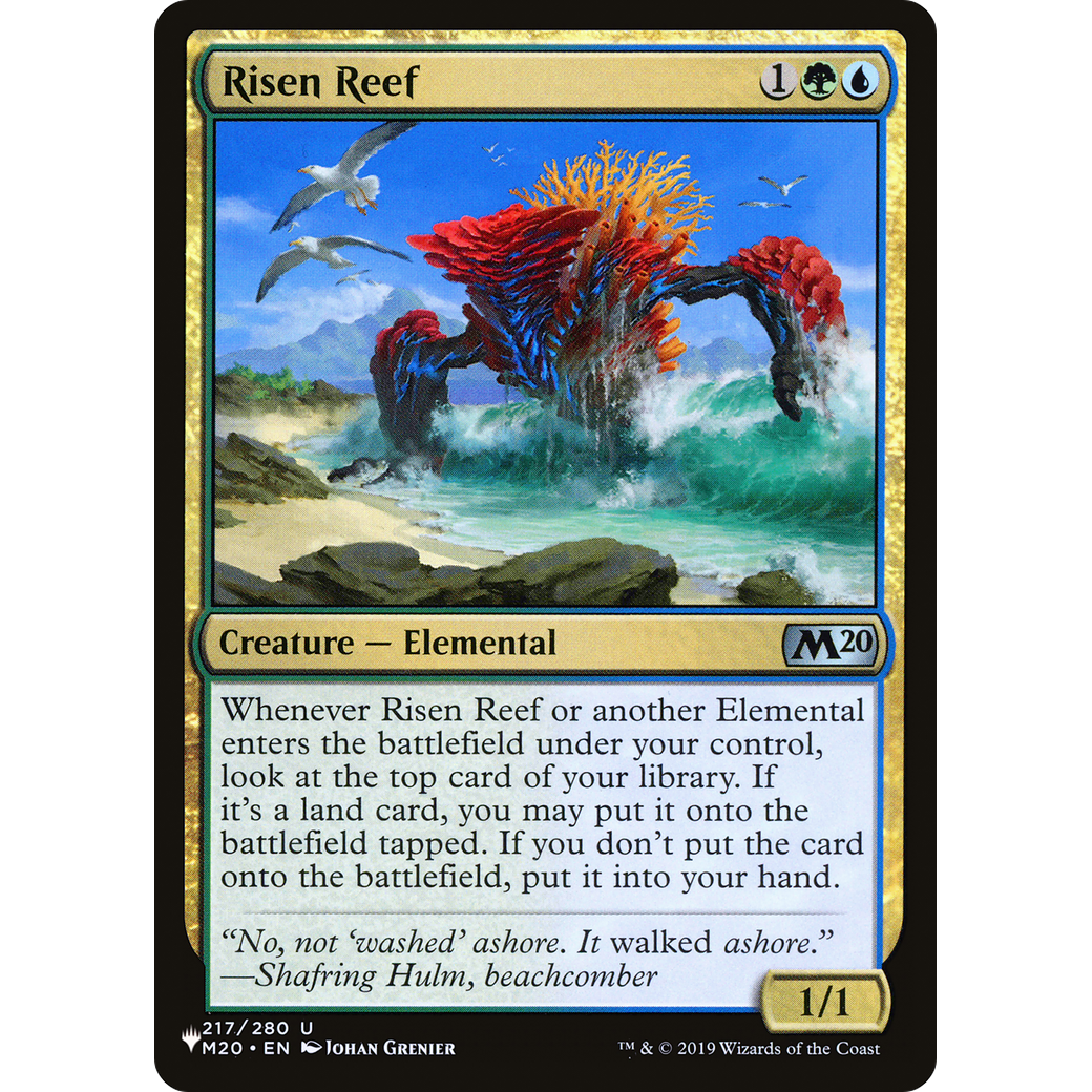 Risen Reef (LIST-M20-217) - The List