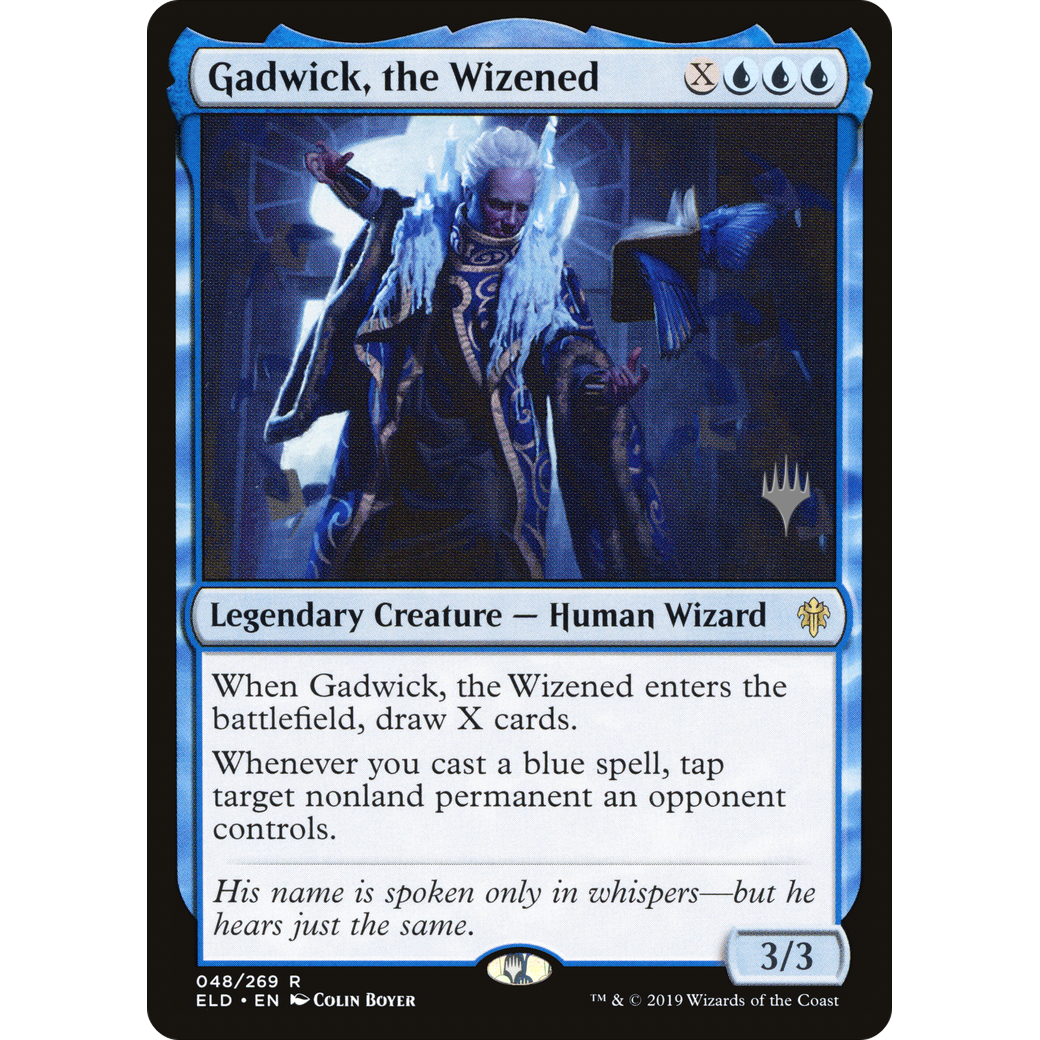 Gadwick, the Wizened (PPELD-048) - Throne of Eldraine Promos