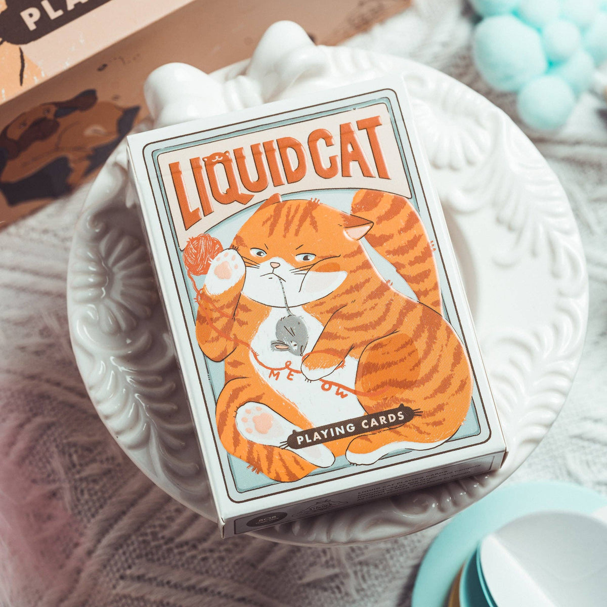 Naughty Dog & Liquid Cat Playing Cards: Liquid Cat