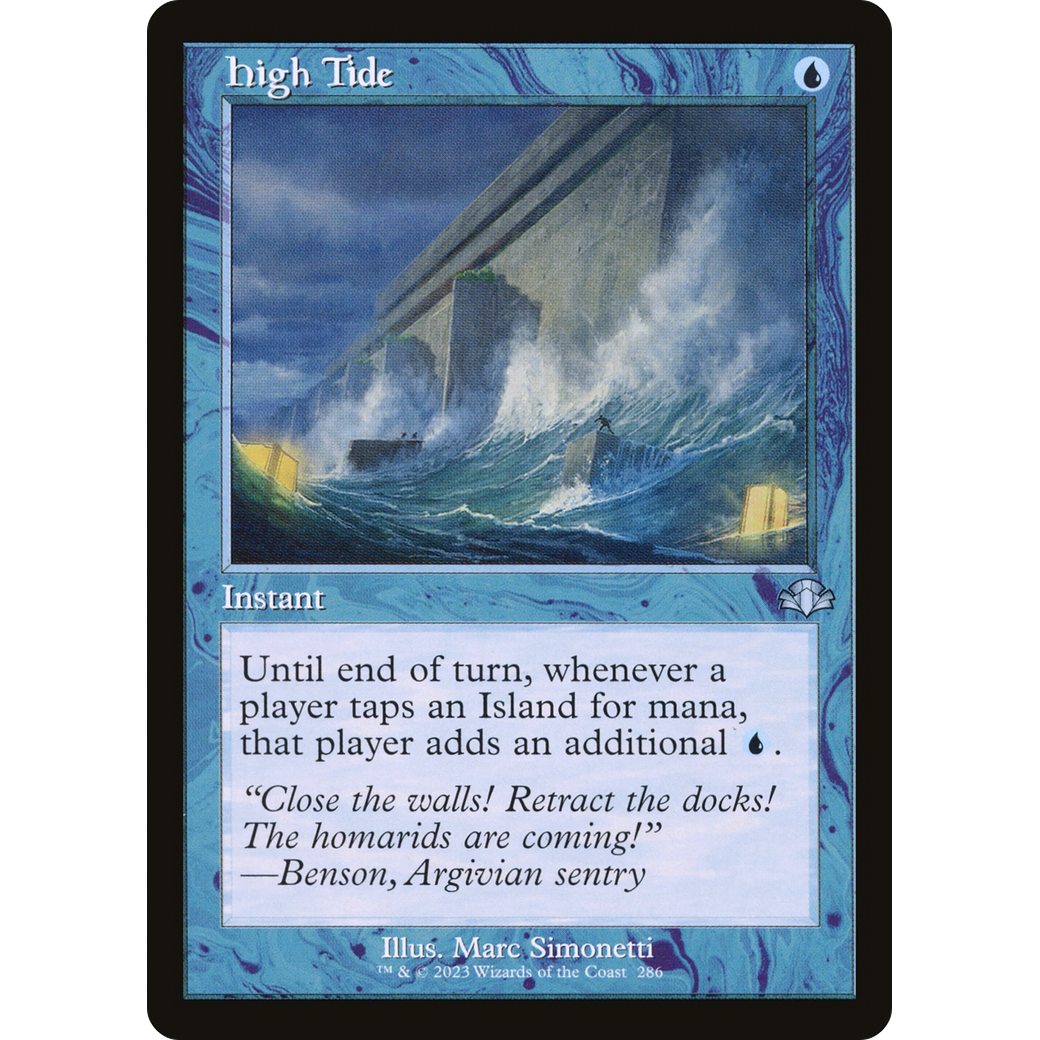 High Tide (Retro Frame) (DMR-286) - Dominaria Remastered