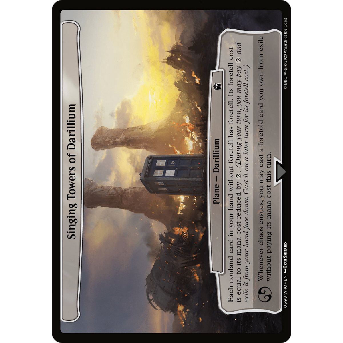 Singing Towers of Darillium (WHO-598) - Doctor Who