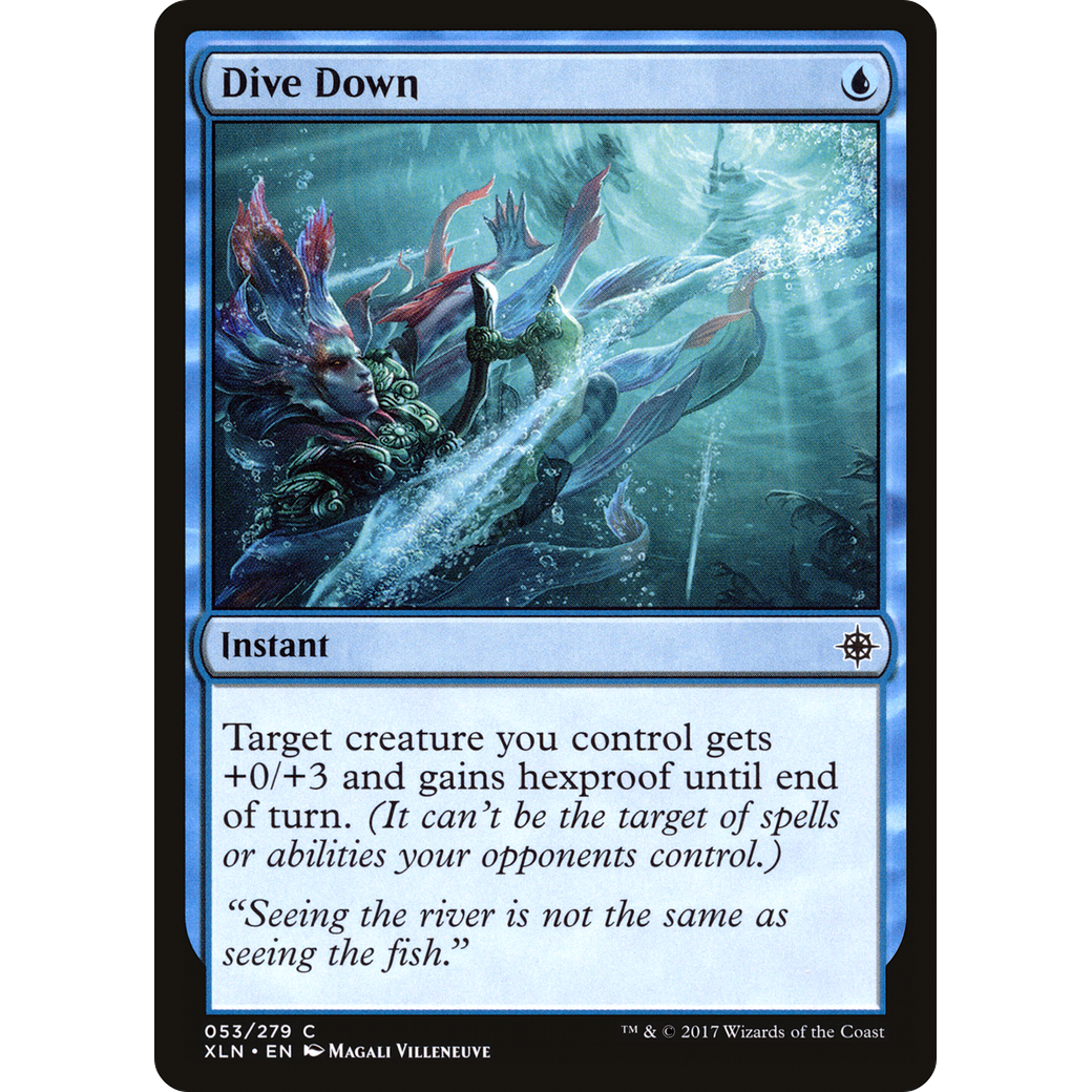 Dive Down (XLN-053) - Ixalan Foil