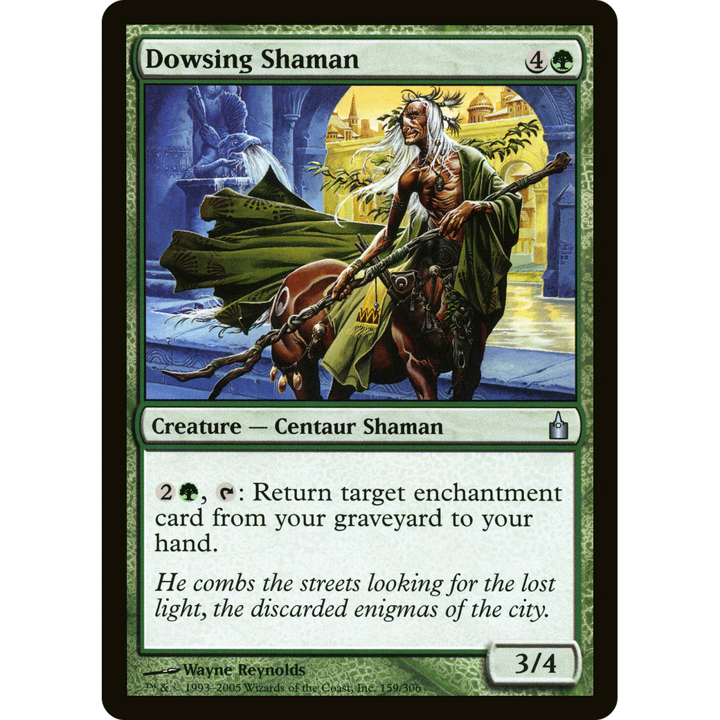 Dowsing Shaman (RAV-159) - Ravnica: City of Guilds