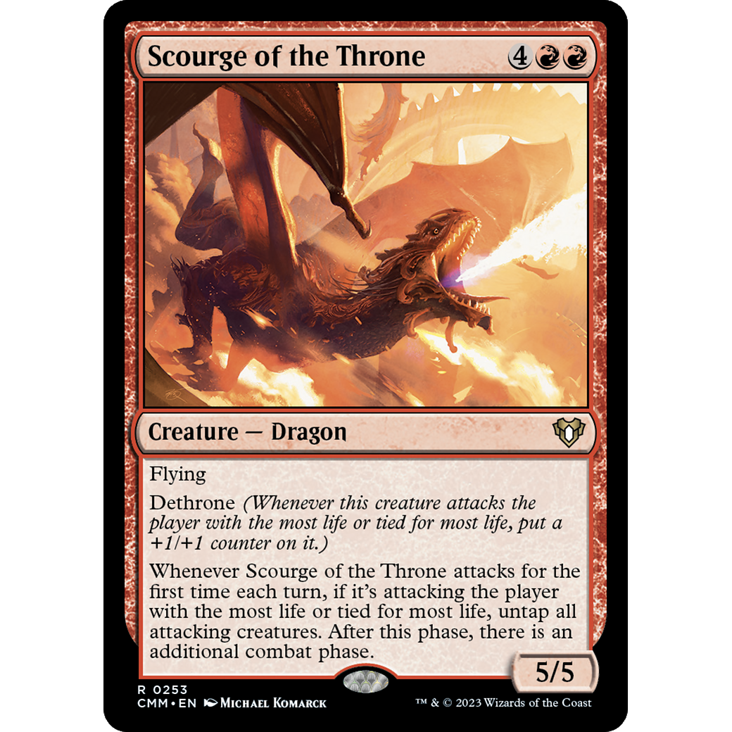Scourge of the Throne (CMM-253) - Commander Masters