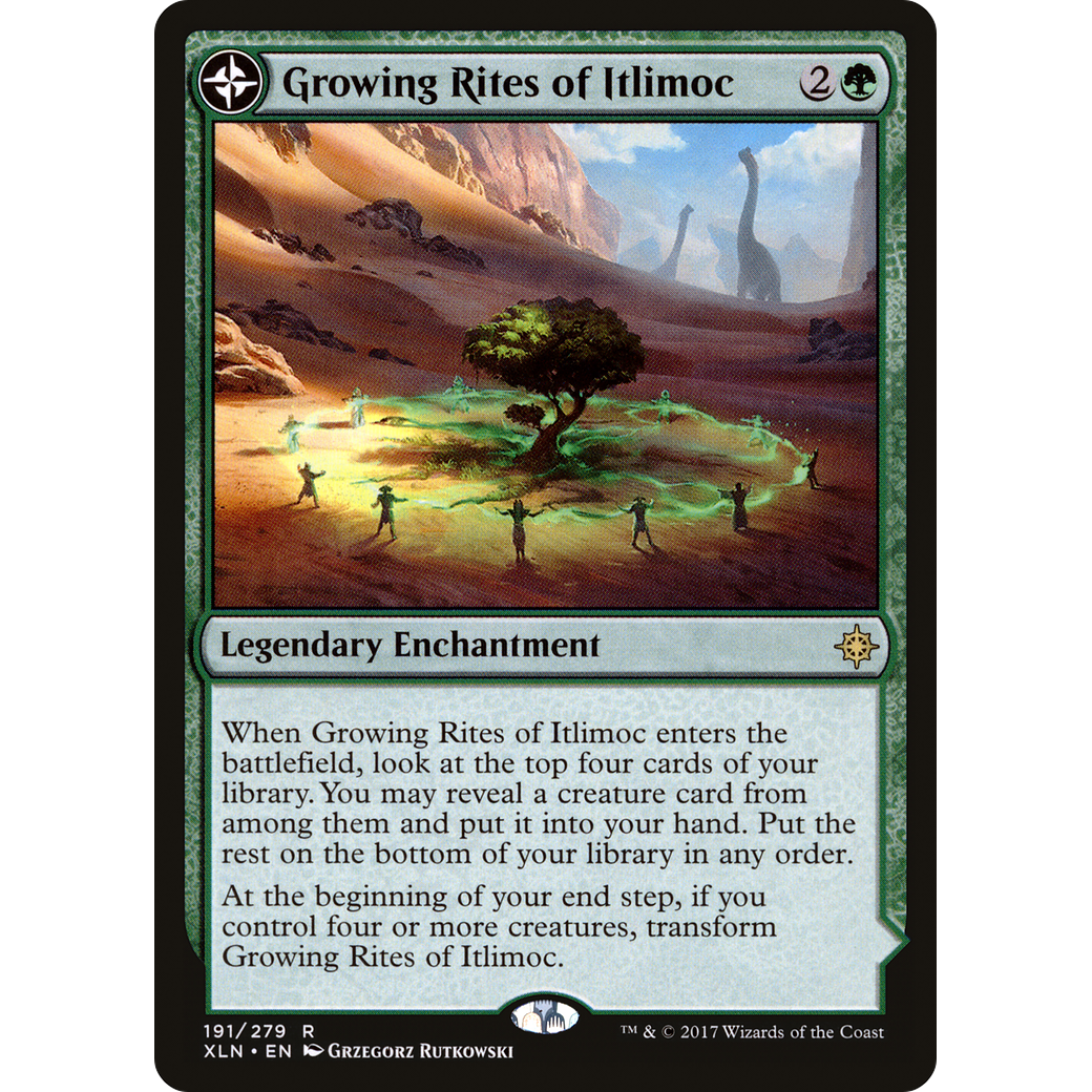 Growing Rites of Itlimoc (XLN-191) - Ixalan: (compasslanddfc) Foil