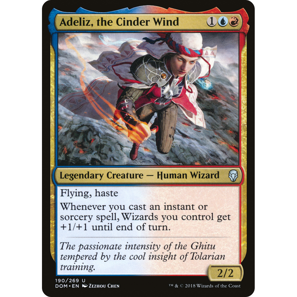 Adeliz, the Cinder Wind (DOM-190) - Dominaria Foil