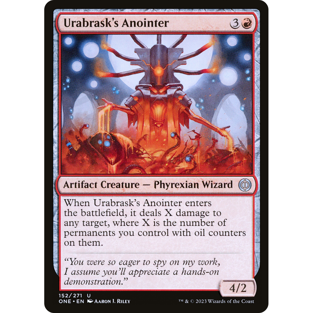 Urabrask's Anointer (ONE-152) - Phyrexia: All Will Be One Foil