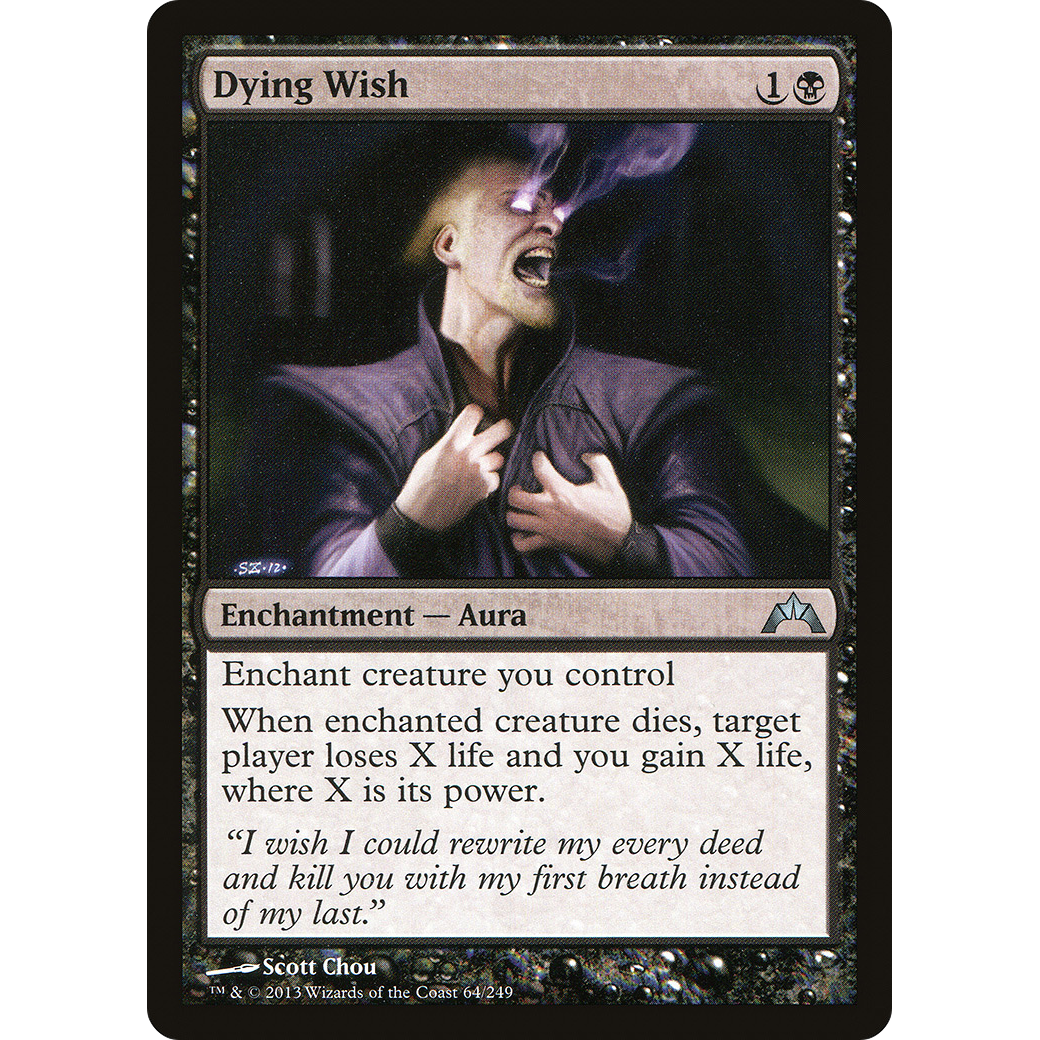 Dying Wish (GTC-064) - Gatecrash