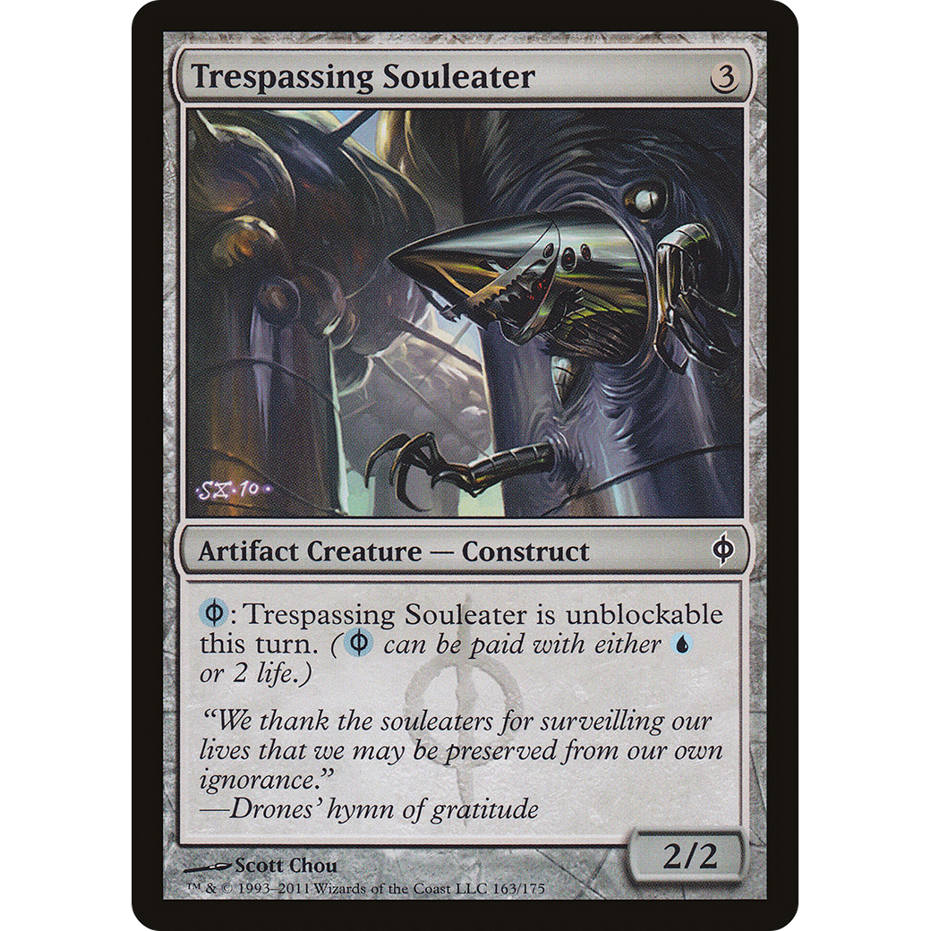 Trespassing Souleater (NPH-163) - New Phyrexia