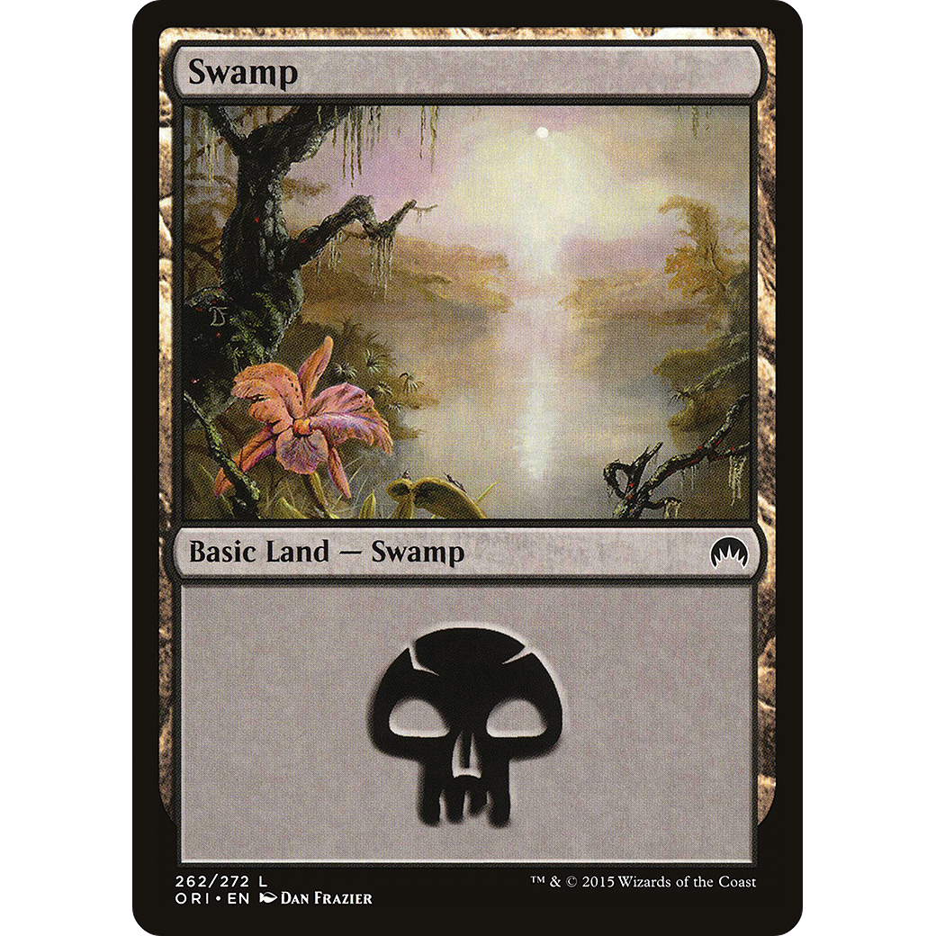 Swamp (262) (ORI-262) - Magic Origins Foil