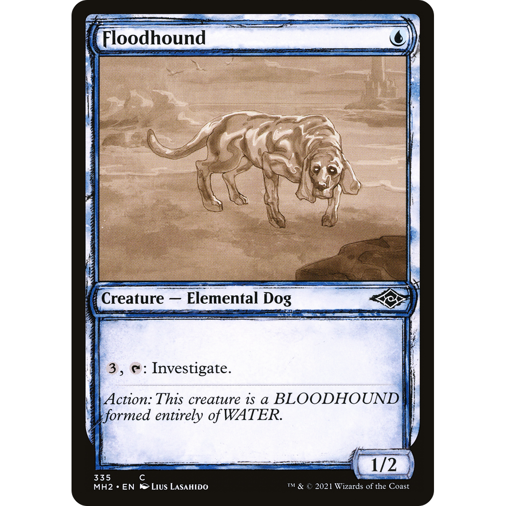 Floodhound (Showcase) (MH2-335) - Modern Horizons 2: (Showcase) Foil
