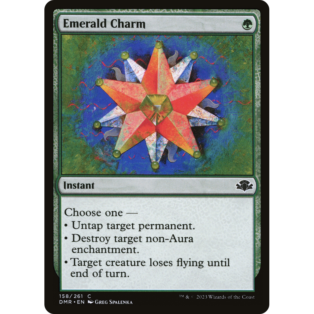 Emerald Charm (DMR-158) - Dominaria Remastered Foil