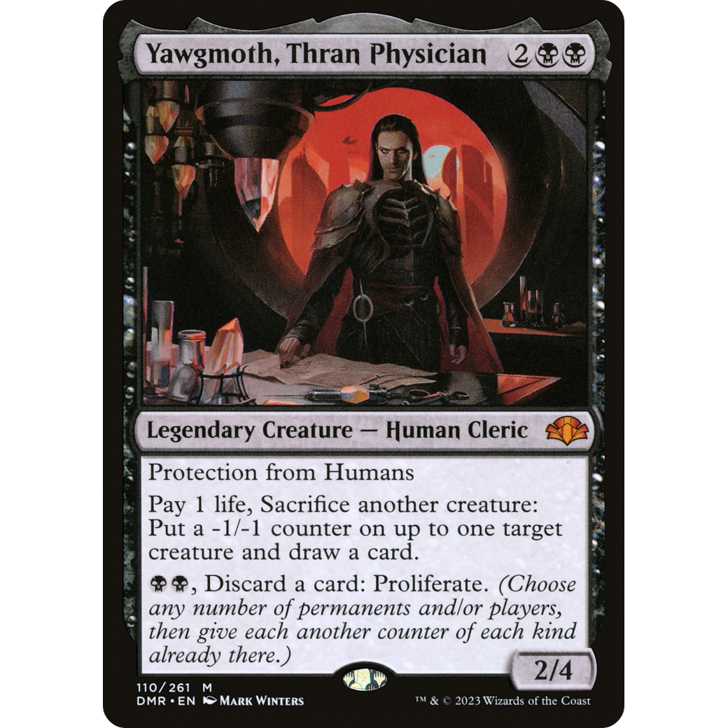 Yawgmoth, Thran Physician (DMR-110) - Dominaria Remastered