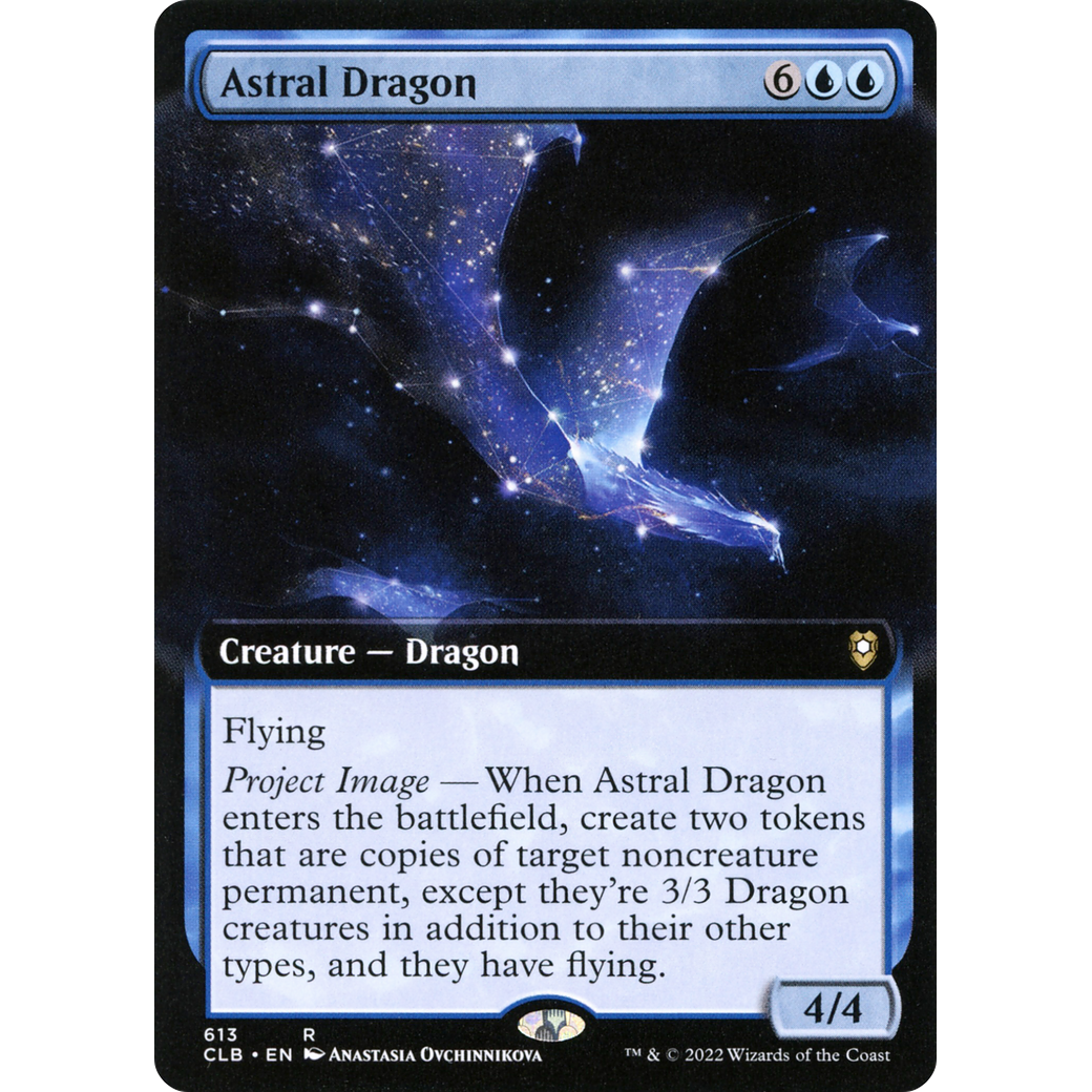 Astral Dragon (CLB-613) - Commander Legends: Battle for Baldur's Gate: (Extended Art)