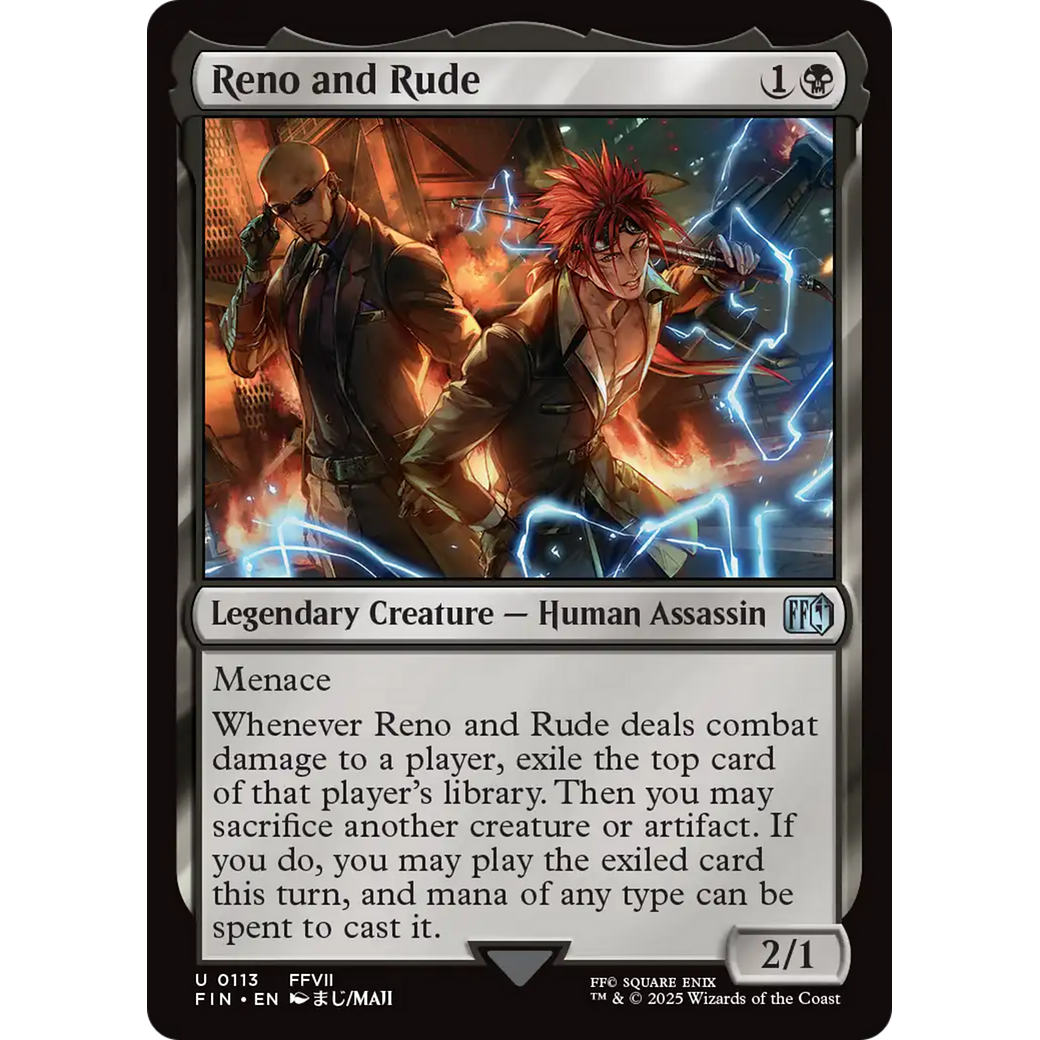 Reno and Rude (FIN-113) - FINAL FANTASY