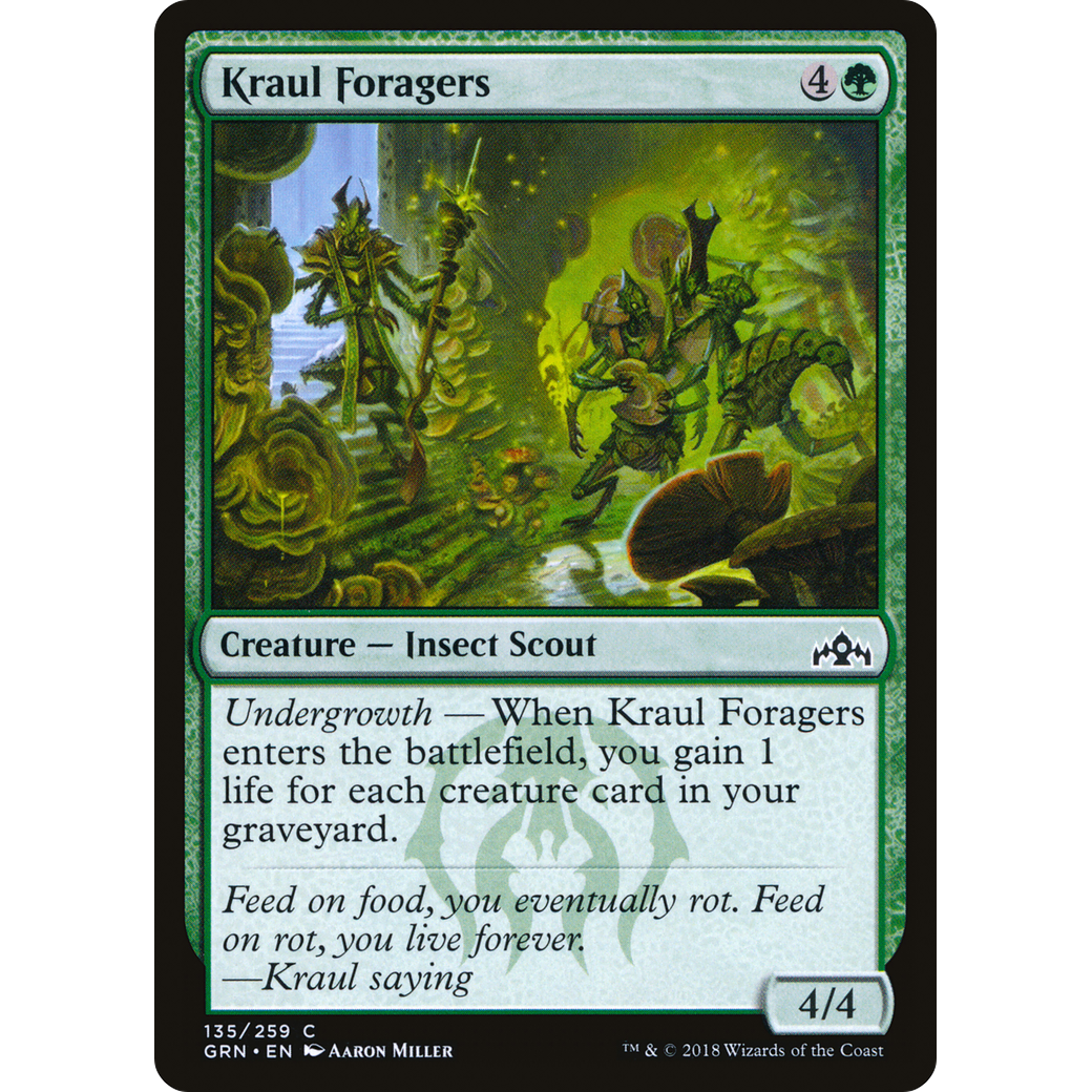 Kraul Foragers (GRN-135) - Guilds of Ravnica Foil