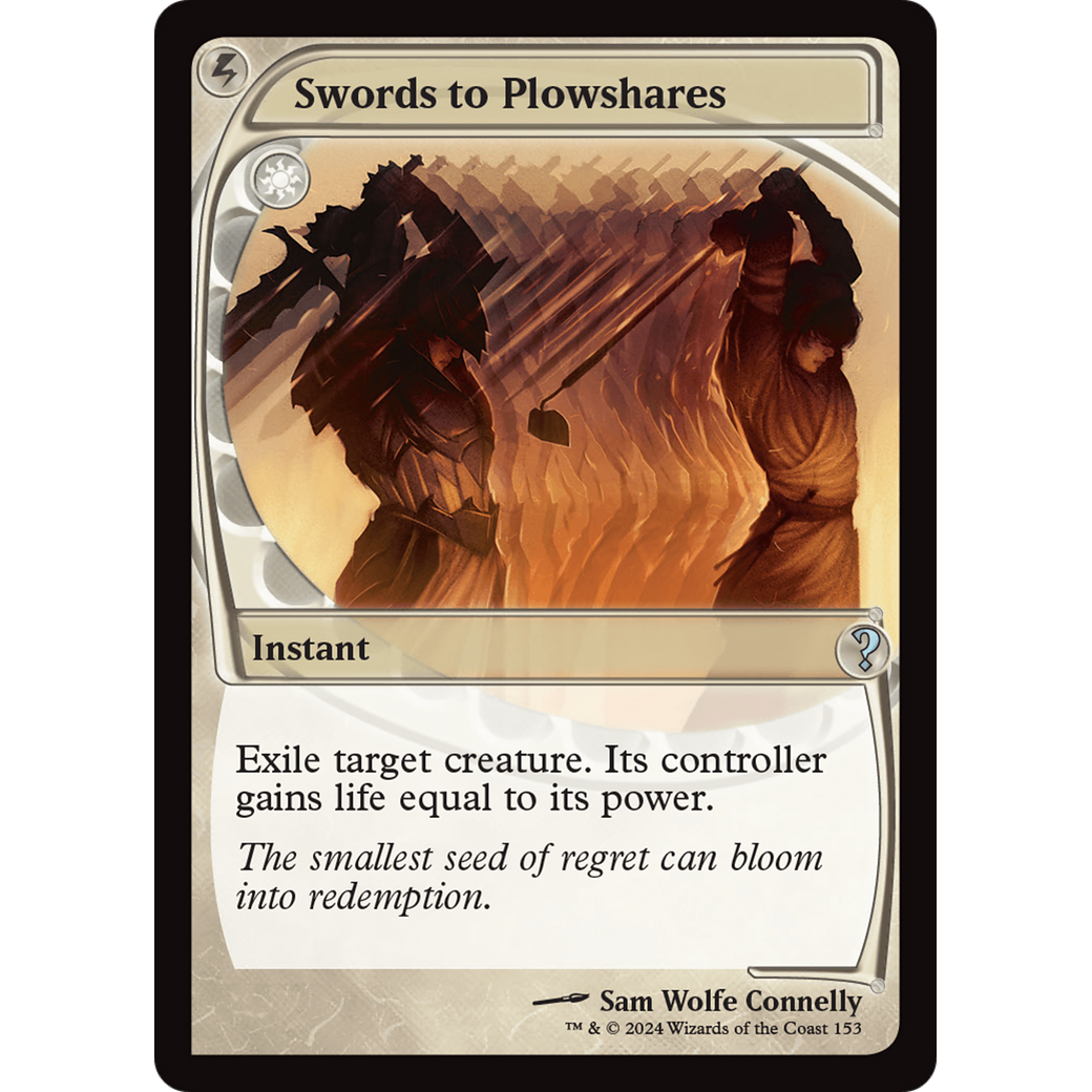 Swords to Plowshares (Future Sight) (MB2-153) - Mystery Booster 2
