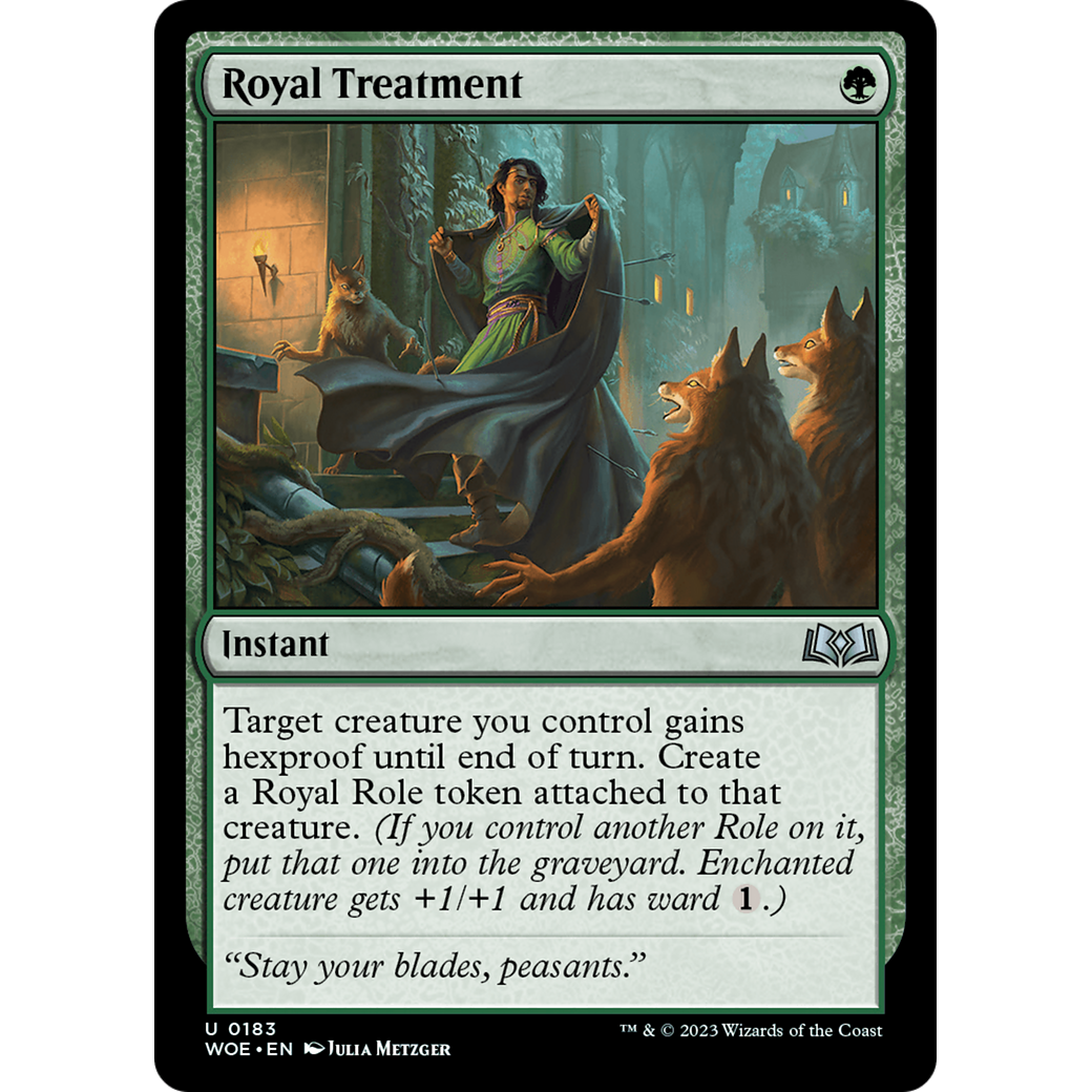 Royal Treatment (WOE-183) - Wilds of Eldraine