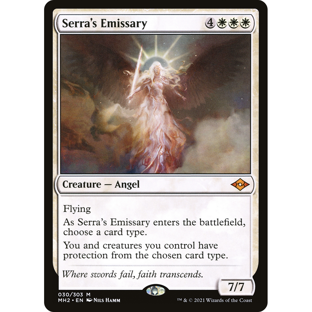 Serra's Emissary (MH2-030) - Modern Horizons 2