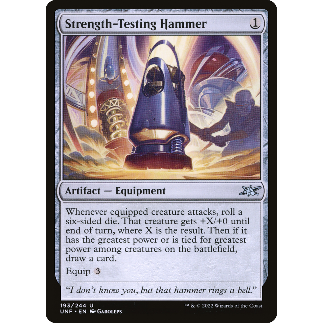 Strength-Testing Hammer (UNF-193) - Unfinity