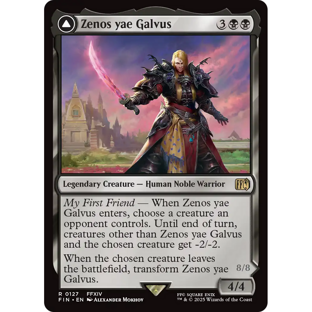 Zenos yae Galvus // Shinryu, Transcendent Rival (FIN-127) - FINAL FANTASY