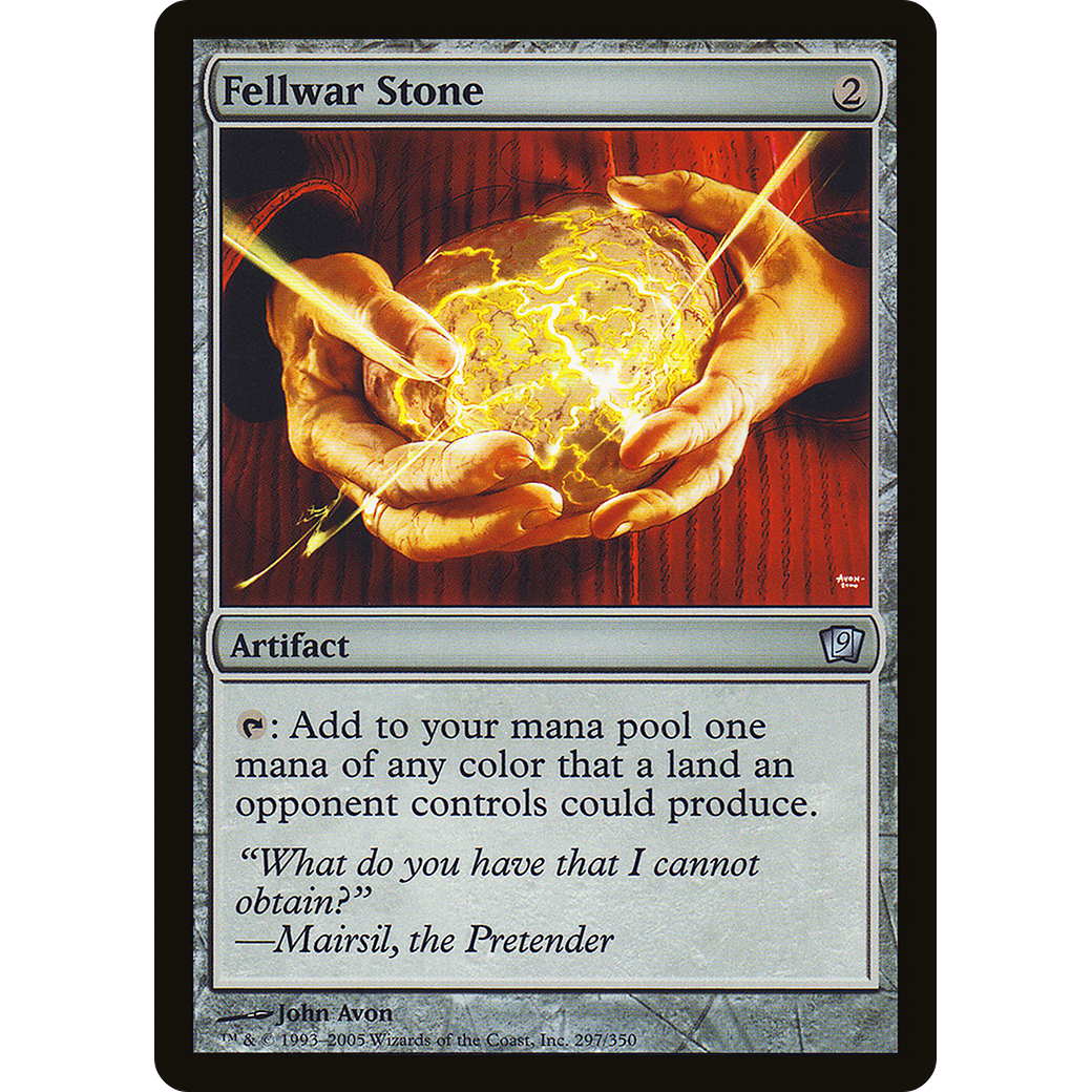 Fellwar Stone (9ED-297) - 9th Edition Foil