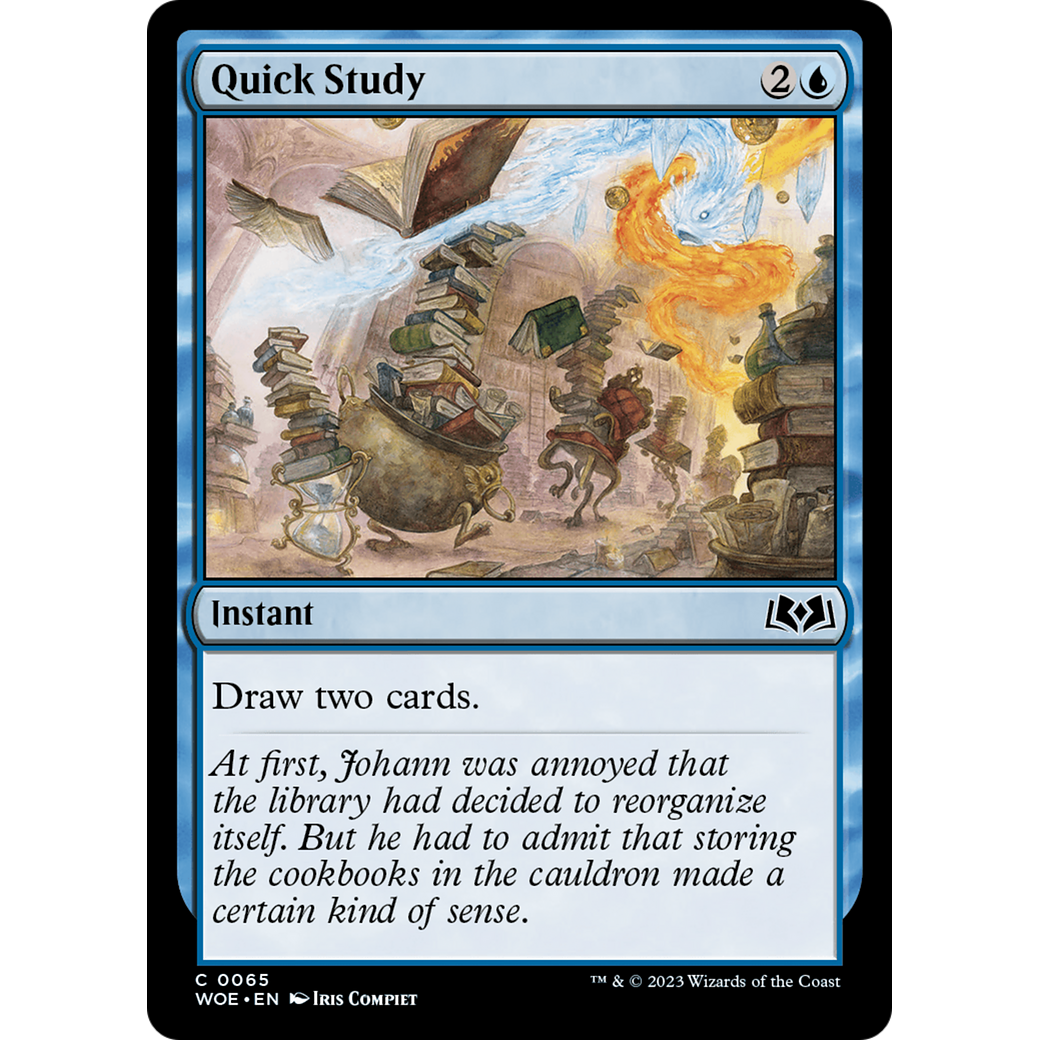 Quick Study (WOE-065) - Wilds of Eldraine