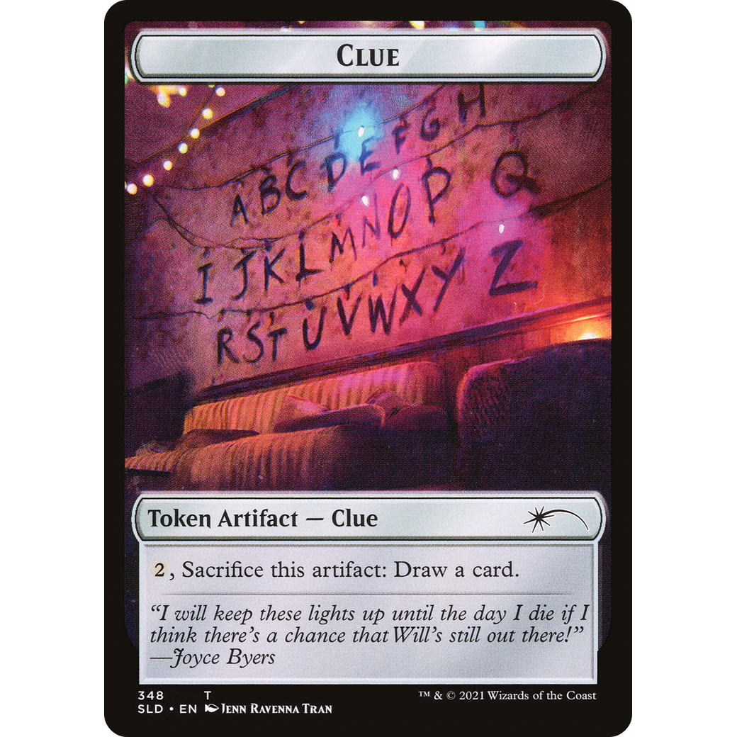 Clue Token (SLD-348) - Secret Lair Drop Foil