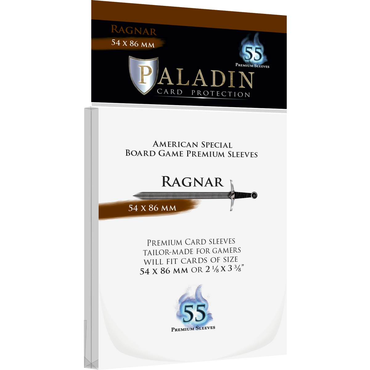 Paladin Card Protectors - Clear Gloss Regular Size: Vlad – 61x103mm